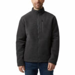 32 Degrees Men's Weekend Sherpa Fleece in Charcoal