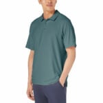 Kirkland Signature Men's Performance Polo in White - Image 3