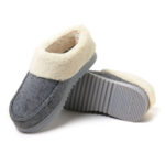 Dearfoam Ladies Clog Slipper in Oatmeal - Image 10