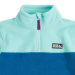 Eddie Bauer Youth Quest Pullover Fleece in Pink - Image 5