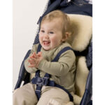 Bowron Shortwool Universal Lambskin Stroller Fleece - Image 2