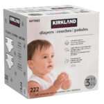 Kirkland Signature Nappies, Size 3, 222 Pack - Image 2
