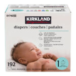 Kirkland Signature Nappies, Size 1, 192 Pack