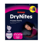Huggies DryNites Bedwetting Pyjama Nappy Pants Girls Aged 8-13 (30-48kg), 26 pants - Image 2