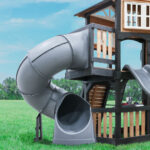 Backyard Discovery Magnolia Falls Wooden Climbing Frame and Swing Set (3-10 Years) - Image 5