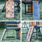 Backyard Discovery Timber Crossing Wooden Playcentre and Swing Set (3-10 Years) - Image 5