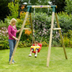 Plum Ultimate One Person Premium Wood Swing - Image 2