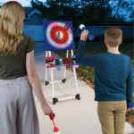Light Up Axe Throw Set with Throwing Darts - Image 2