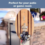 Vivere Hook and Ring Game with Bottle Opener & Magnetic Bottle Cap Catch (2 Pack) - Image 4