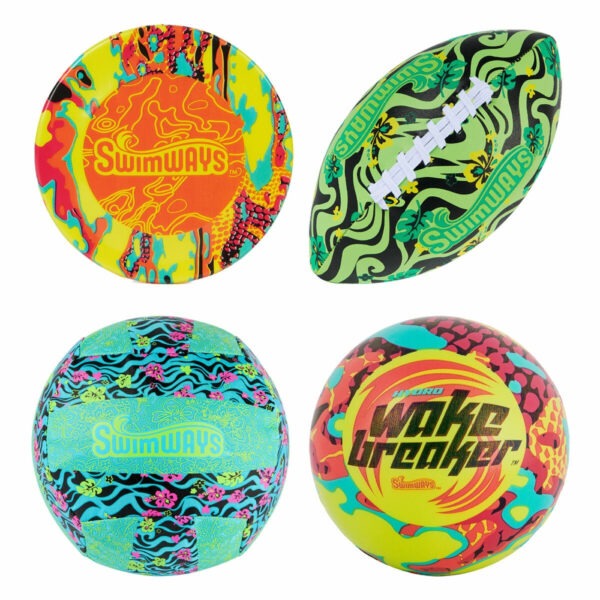Swimways Hydro Sports Ball Combo 4 Pack