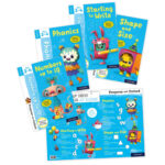 Progress with Oxford x4 Book Collection with Poster in 4 Options: Starting to Write, Write Words, Counting up to 100 or Time & Money - Image 2