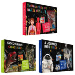 Magnetic Boxes in 3 Options: Human Body, Dinosaurs, Space