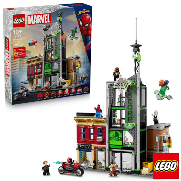 LEGO Super Heroes Spider-man vs Oscorp - Model 76324 (10+ Years)