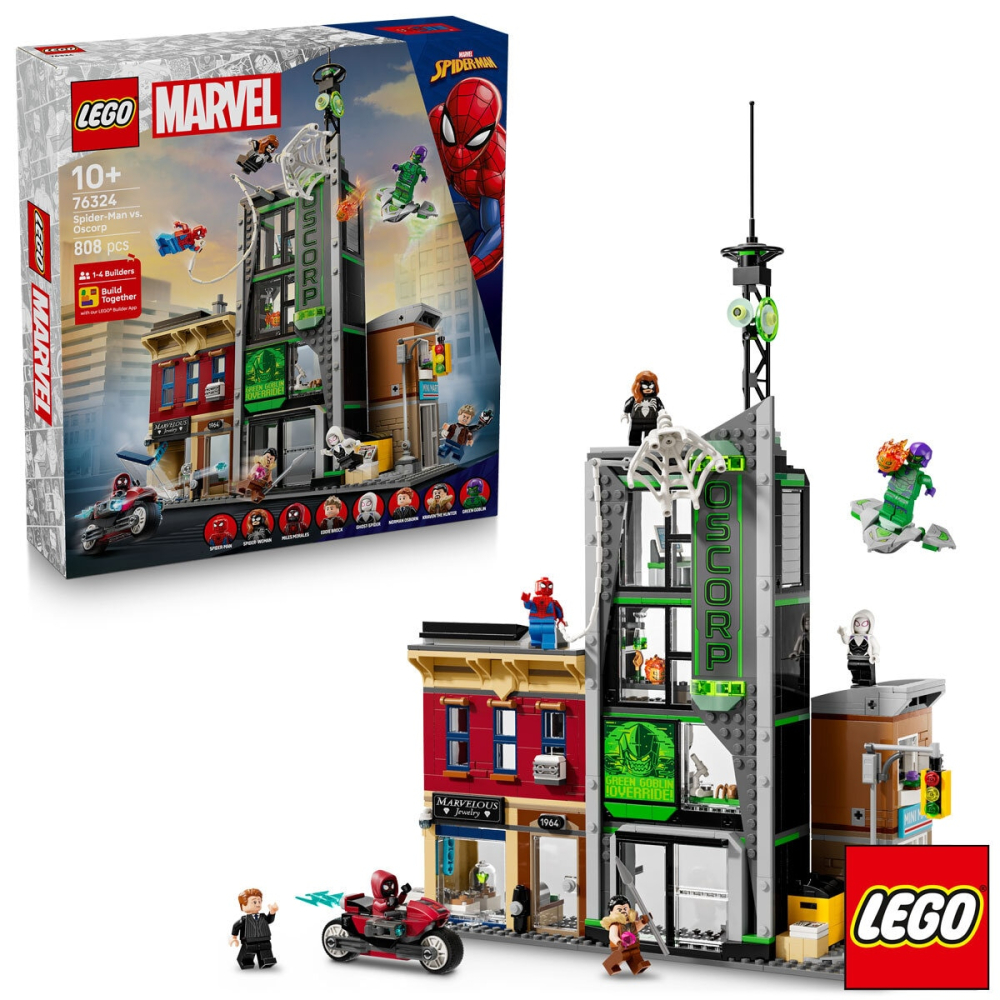LEGO Super Heroes Spider-man vs Oscorp - Model 76324 (10+ Years)