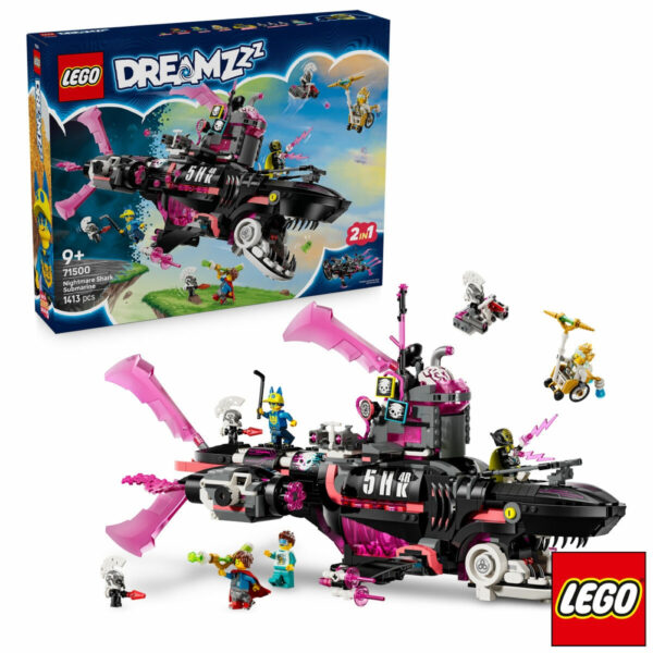 LEGO DREAMZzz Nightmare Shark Submarine - Model 71500 (9+ Years)