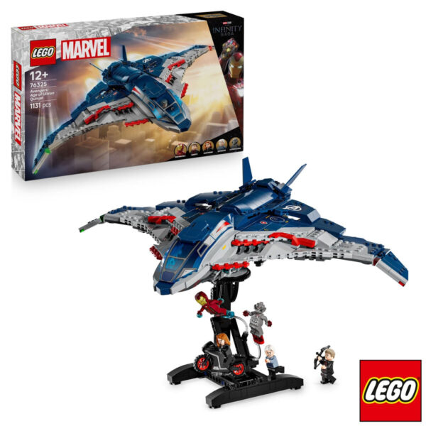 LEGO Super Heroes Avengers: Age of Ultron Quinjet - Model 76325 (12+ Years)