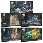 4D Build Puzzle Model Kit Assortment (12+ Years)