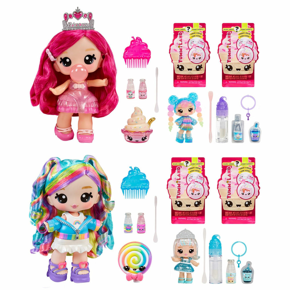 Yummiland Large Doll and Lipstick Mega Assortment (6+ Years)