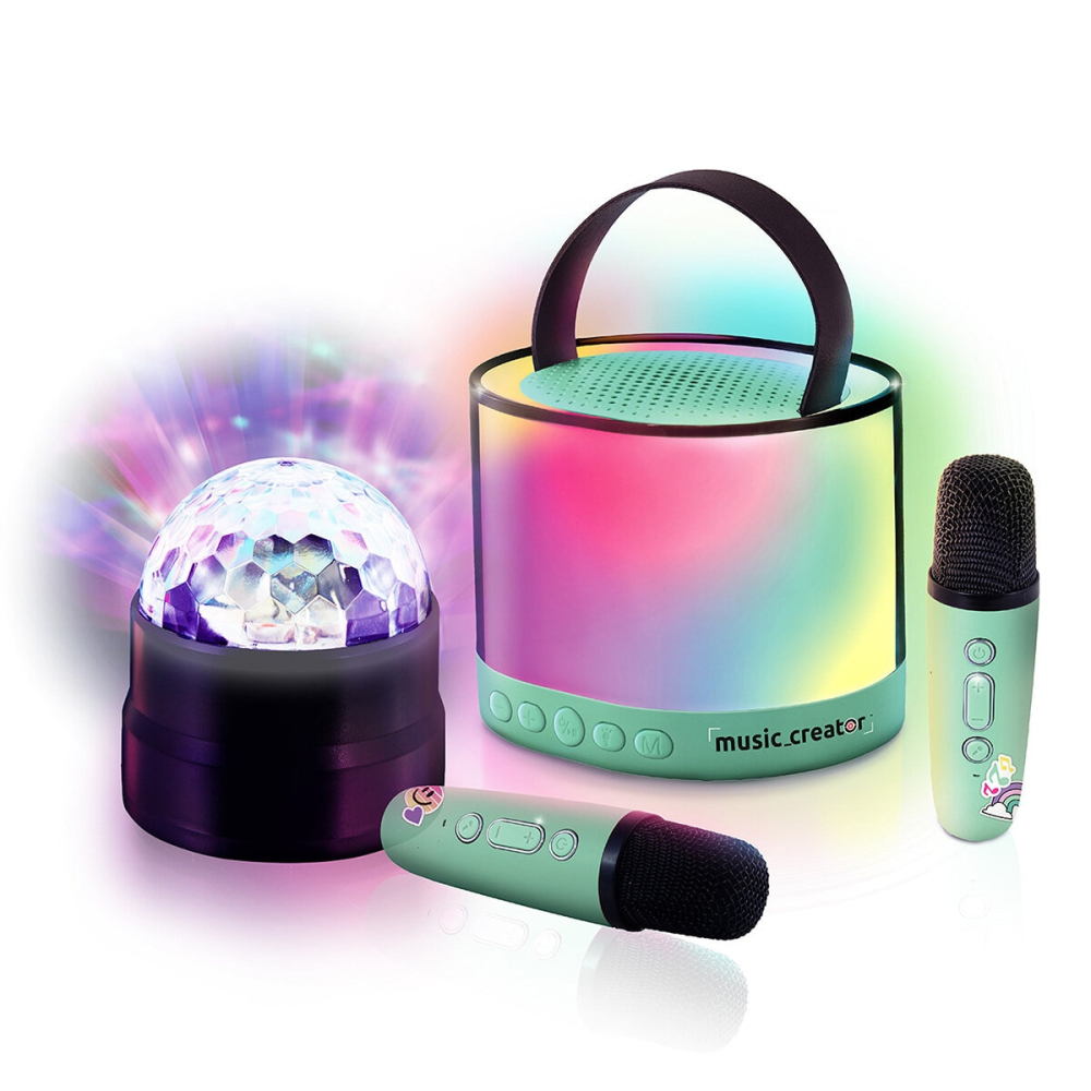 Music Creator Mini Karaoke Station & Disco Ball (14+ Years)