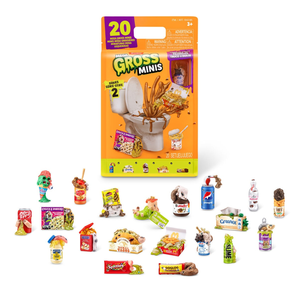 5 Surprise Mega Gross Minis Series 2 20 pack by ZURU (3+ Years)