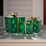 Metal Gift Boxes with LED Lights – Set of 3 - Image 8