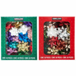 Kirkland Signature Gift Bows in Bright / Traditional Colours - 50 Pack