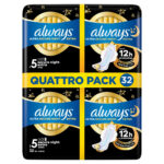 Always Ultra Night, Extra Wings, 32 Pack