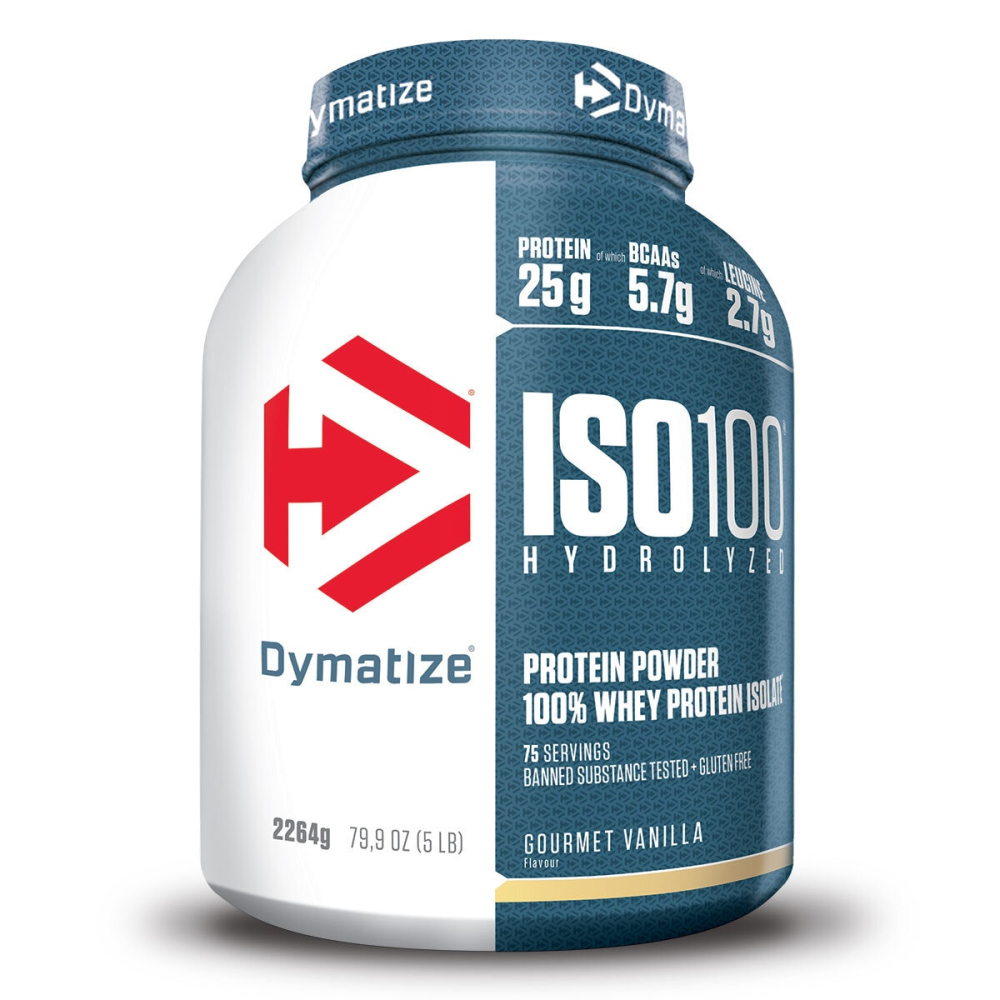 Dymatize Iso Powder, Vanilla 2264g
