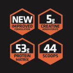 USN Muscle Fuel Strawberry Anabolic Powder, 2.2kg - Image 2