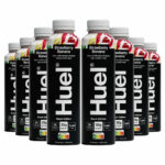 Huel Complete Meal Drink Black Edition Strawberry Banana, 8 x 500ml