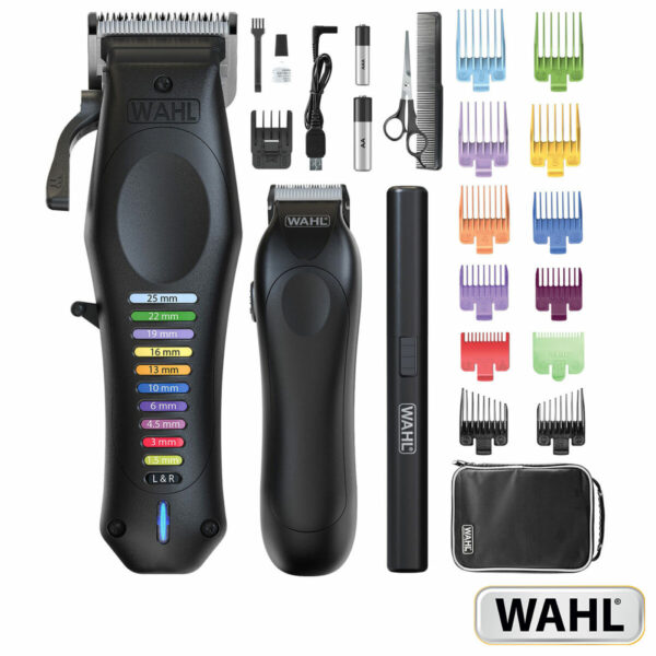 Wahl Colour Pro Cordless Hair Clipper and Trimmer Kit