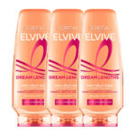 L'Oreal Elvive Dream Lengths Conditioner, 3 x 500ml