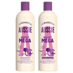 Aussie Mega Shampoo 675ml and Conditioner 470ml
