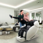 Casada Skyliner II Massage Chair in Brown & Cream 618387 - Image 7