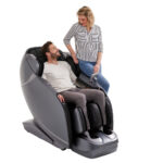 Casada Skyliner II Massage Chair in Brown & Cream 618387 - Image 9