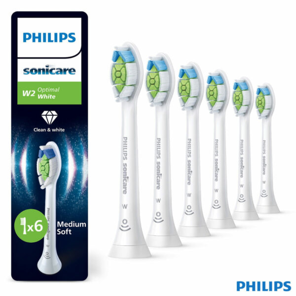 Philips Sonicare Optimal White Brush heads, 6 pack