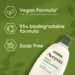 Aveeno Daily Moisturising Body Wash 2 x 500ml - Image 3