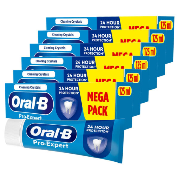 Oral-B Pro-Expert Professional Protection Toothpaste, 6 x 125ml