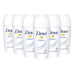 Dove Roll-On Deodorant, 6 x 50ml