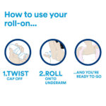 Dove Roll-On Deodorant, 6 x 50ml - Image 3