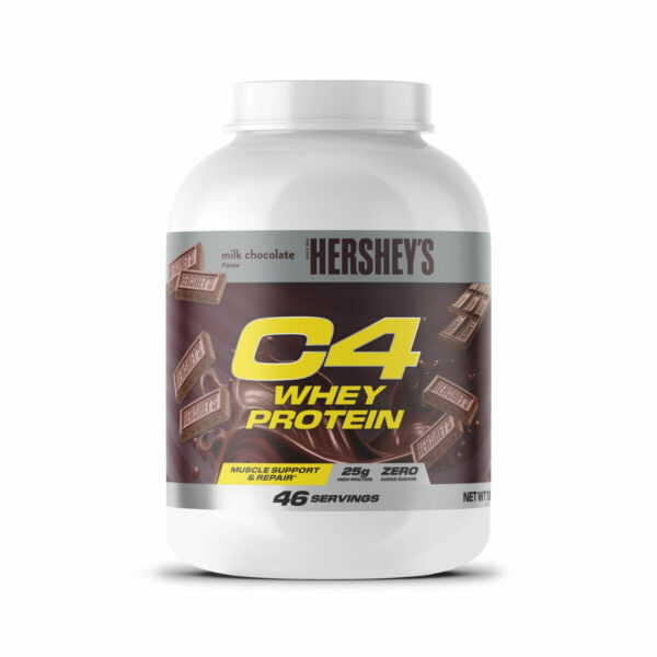 C4 Hersheys Chocolate Whey Protein Powder 1.6kg