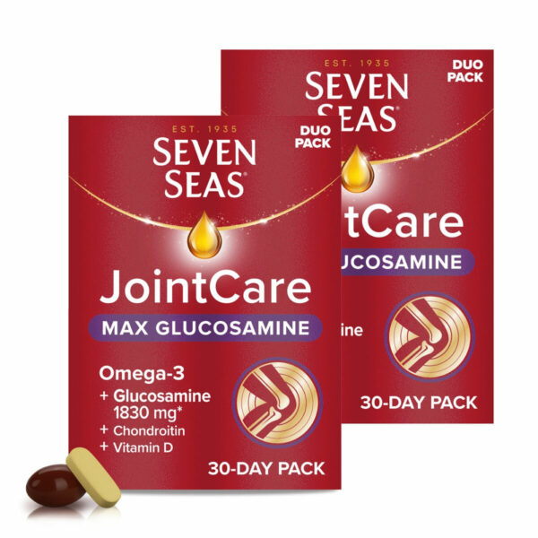 Seven Seas Joint Care Max Glucosamine, 2 x 60 Count