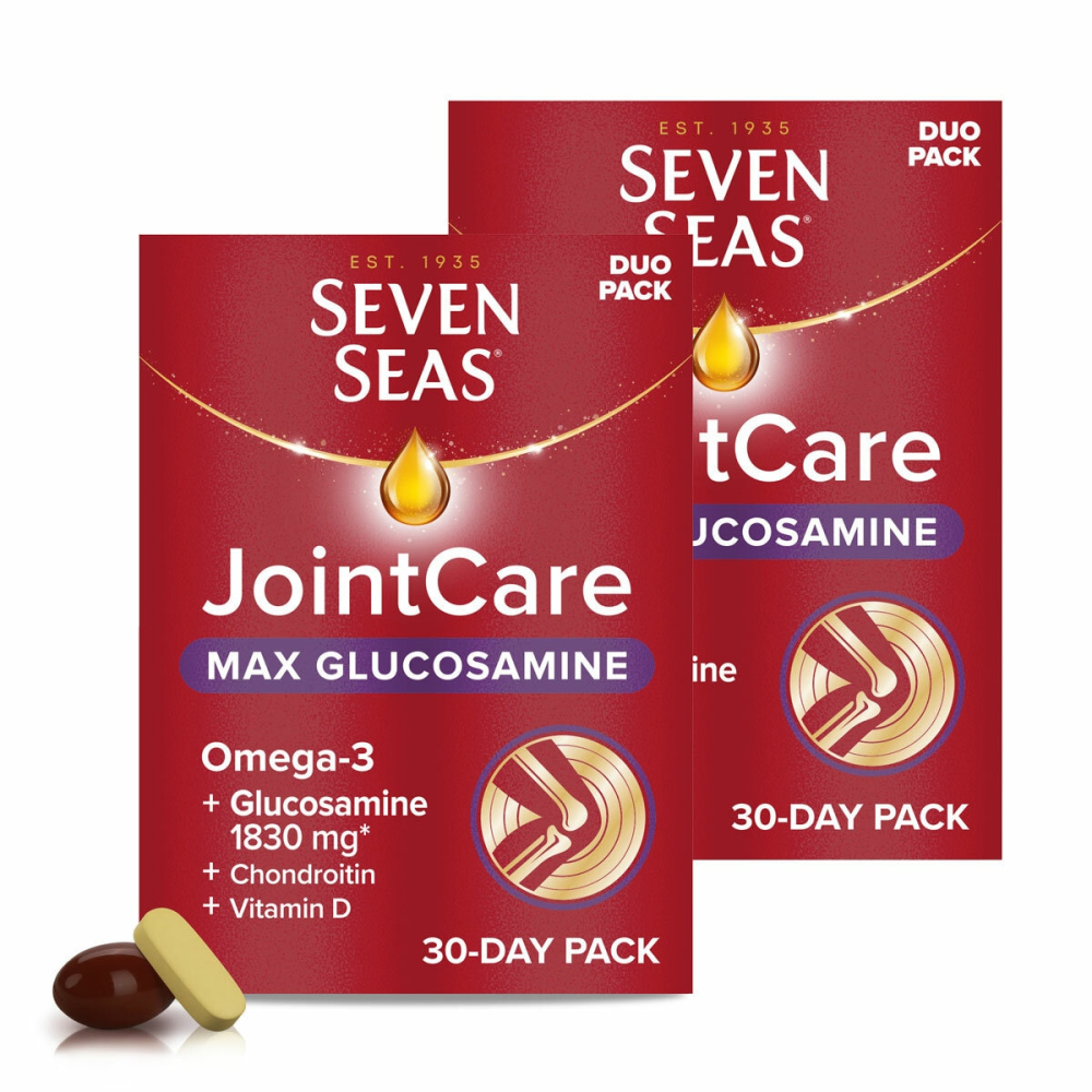 Seven Seas Joint Care Max Glucosamine, 2 x 60 Count