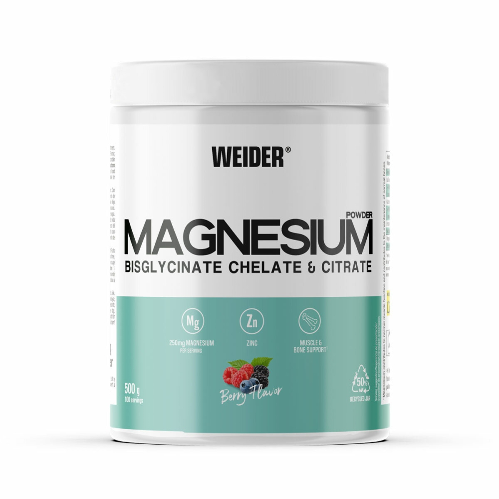 Weider Magnesium Powder Berry, 500g