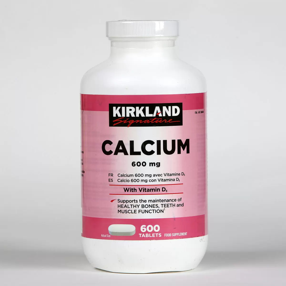 Kirkland Signature Calcium & Vitamin D3, 600 Count