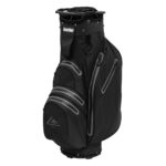 Longridge Elements Waterproof Golf Cart Bag in Grey and Blue - Image 6