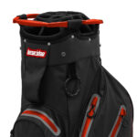 Longridge Elements Waterproof Golf Cart Bag in Grey and Blue - Image 9