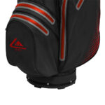 Longridge Elements Waterproof Golf Cart Bag in Grey and Blue - Image 13