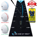 Me and My Golf Breaking Ball 11ft Putting Mat - Image 3