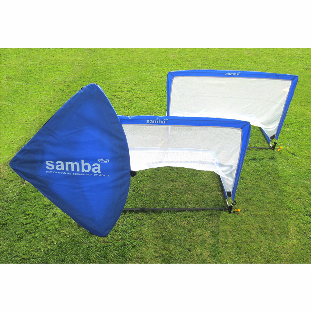 Samba Pop Up 4ft Square Goals - 1 Pair